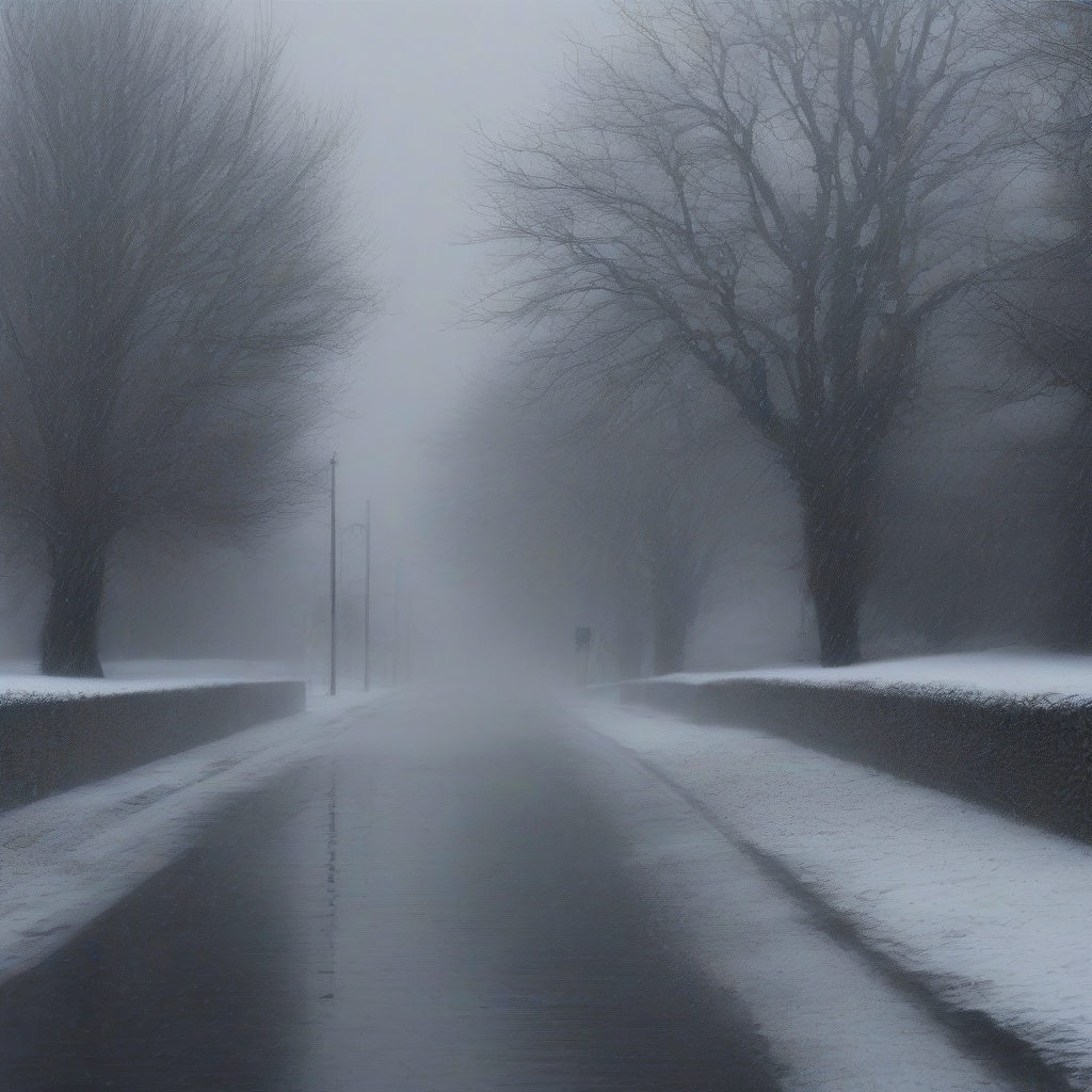 ethereal serene rain snow solitude by मुफ्त एआई छवि जनरेटर - बिना लॉगिन के✨ | AIGAZOU