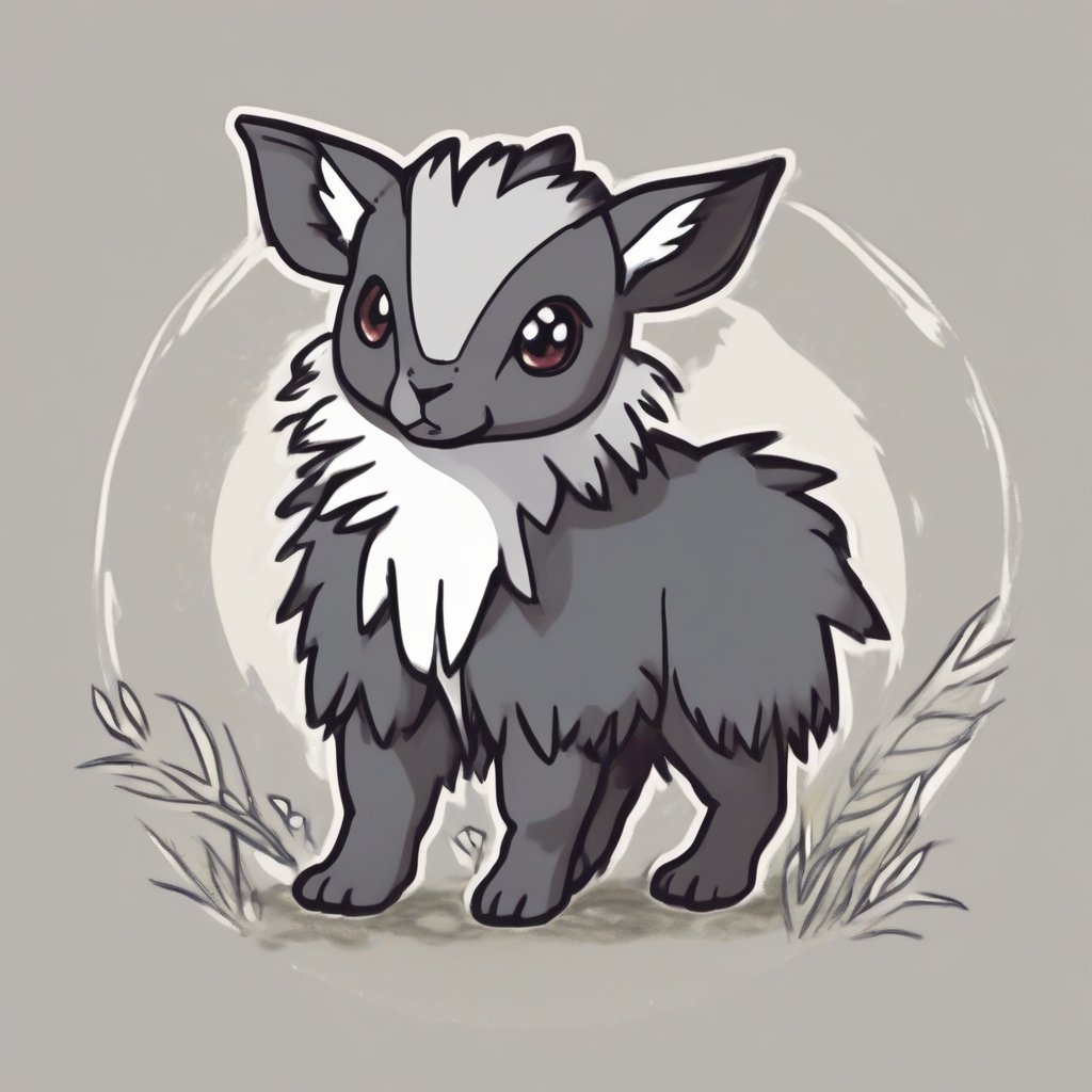 pokemon style baby serow hand drawn illustration by मुफ्त एआई छवि जनरेटर - बिना लॉगिन के✨ | AIGAZOU