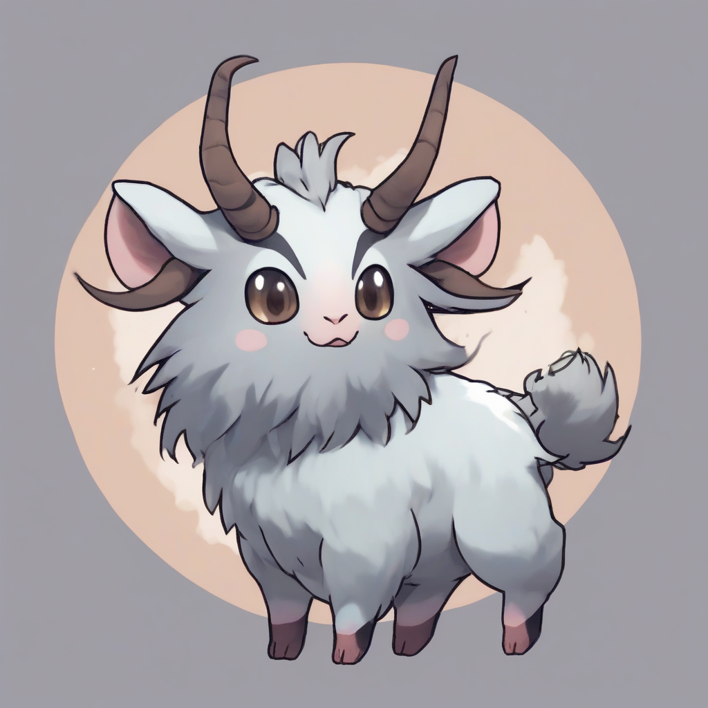 pokemon style chiikawa style baby serow with three horns by मुफ्त एआई छवि जनरेटर - बिना लॉगिन के✨ | AIGAZOU