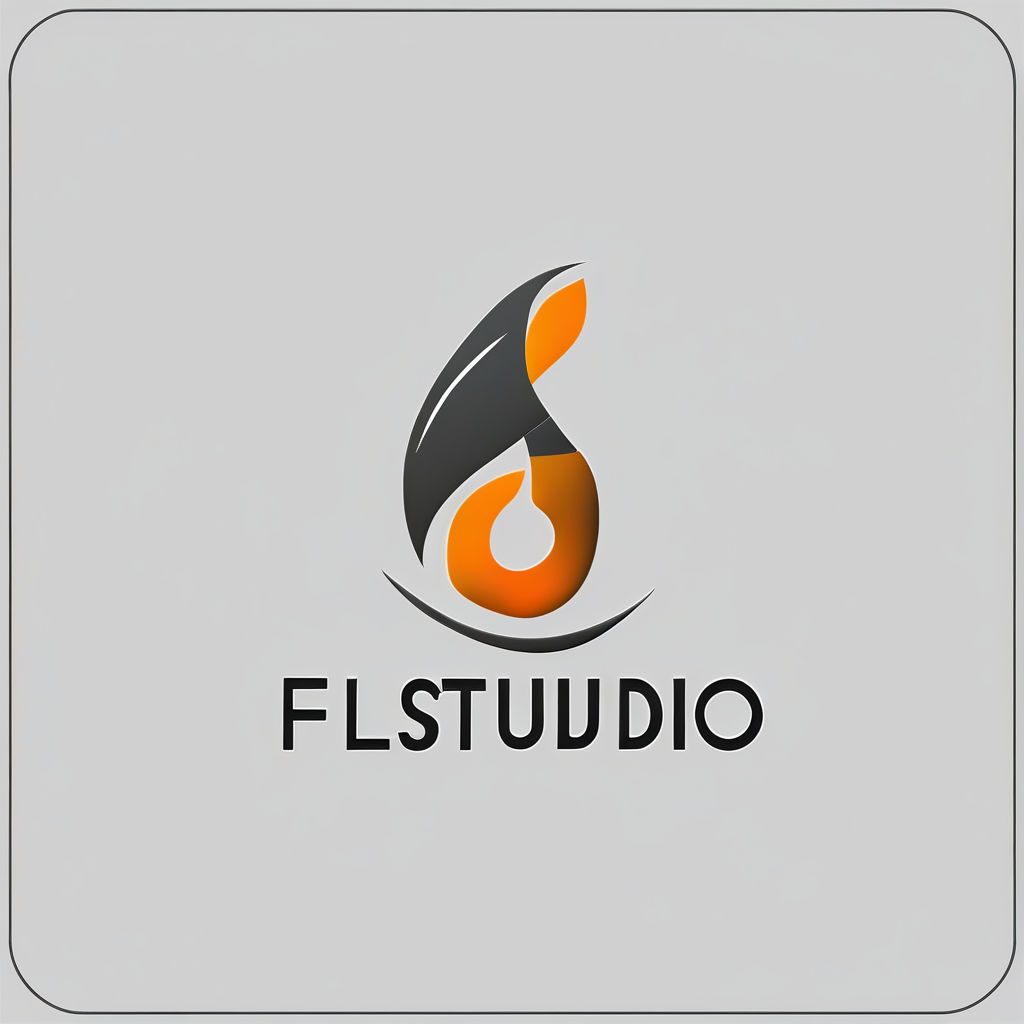 fl studio logo simple and premium by मुफ्त एआई छवि जनरेटर - बिना लॉगिन के✨ | AIGAZOU