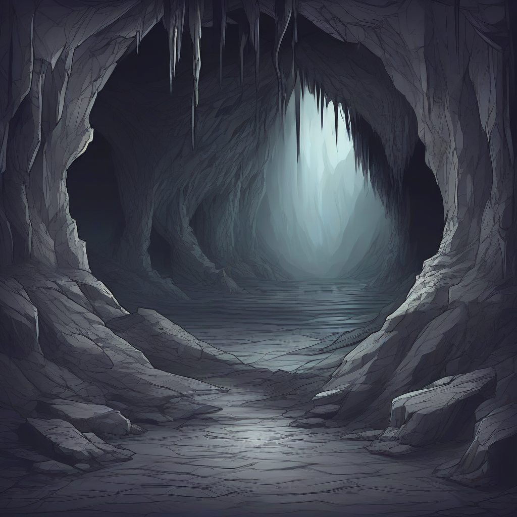 dark cave fantasy background by मुफ्त एआई छवि जनरेटर - बिना लॉगिन के✨ | AIGAZOU