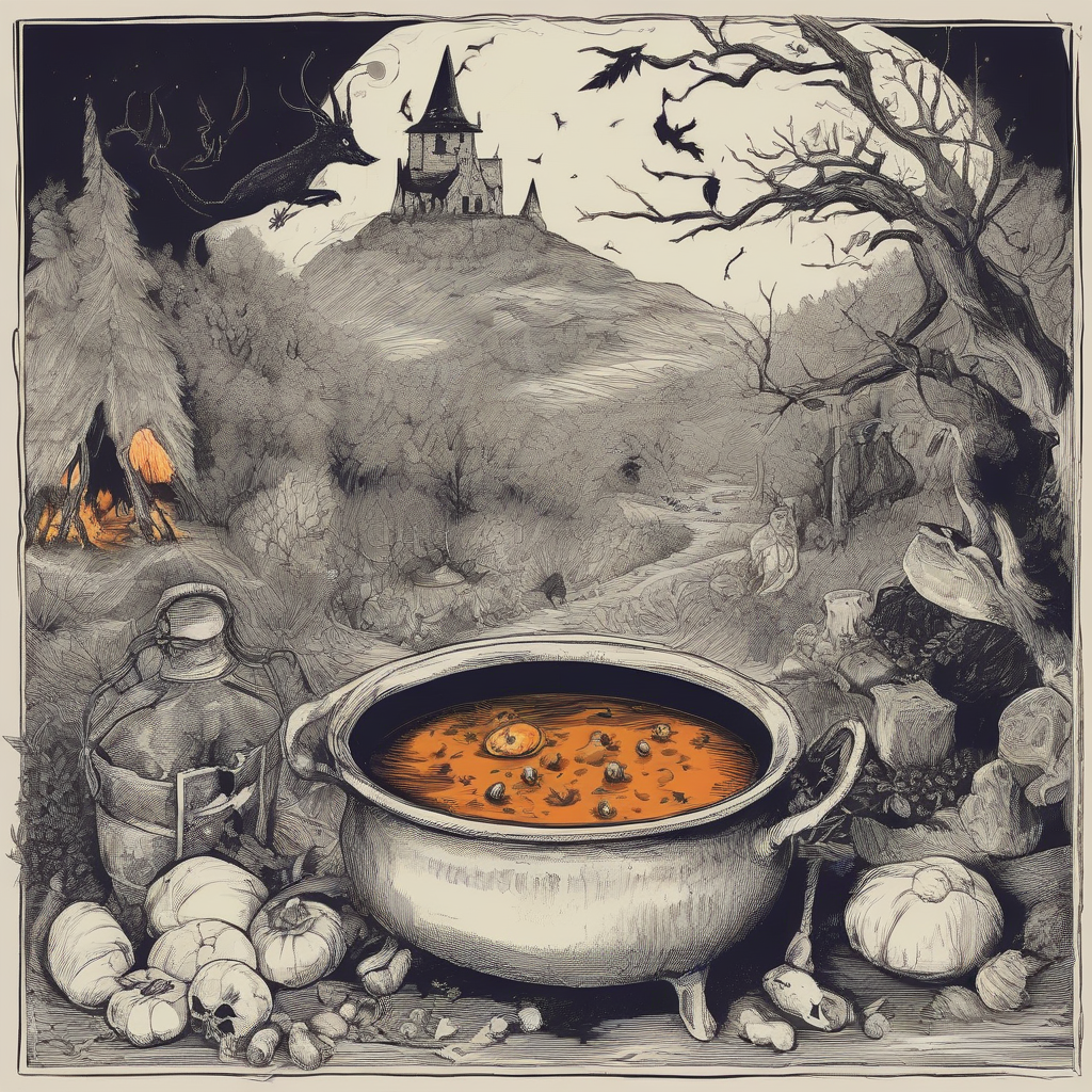 a witchs stew by Générateur d'images par IA gratuit - Aucune connexion nécessaire✨ | AIGAZOU