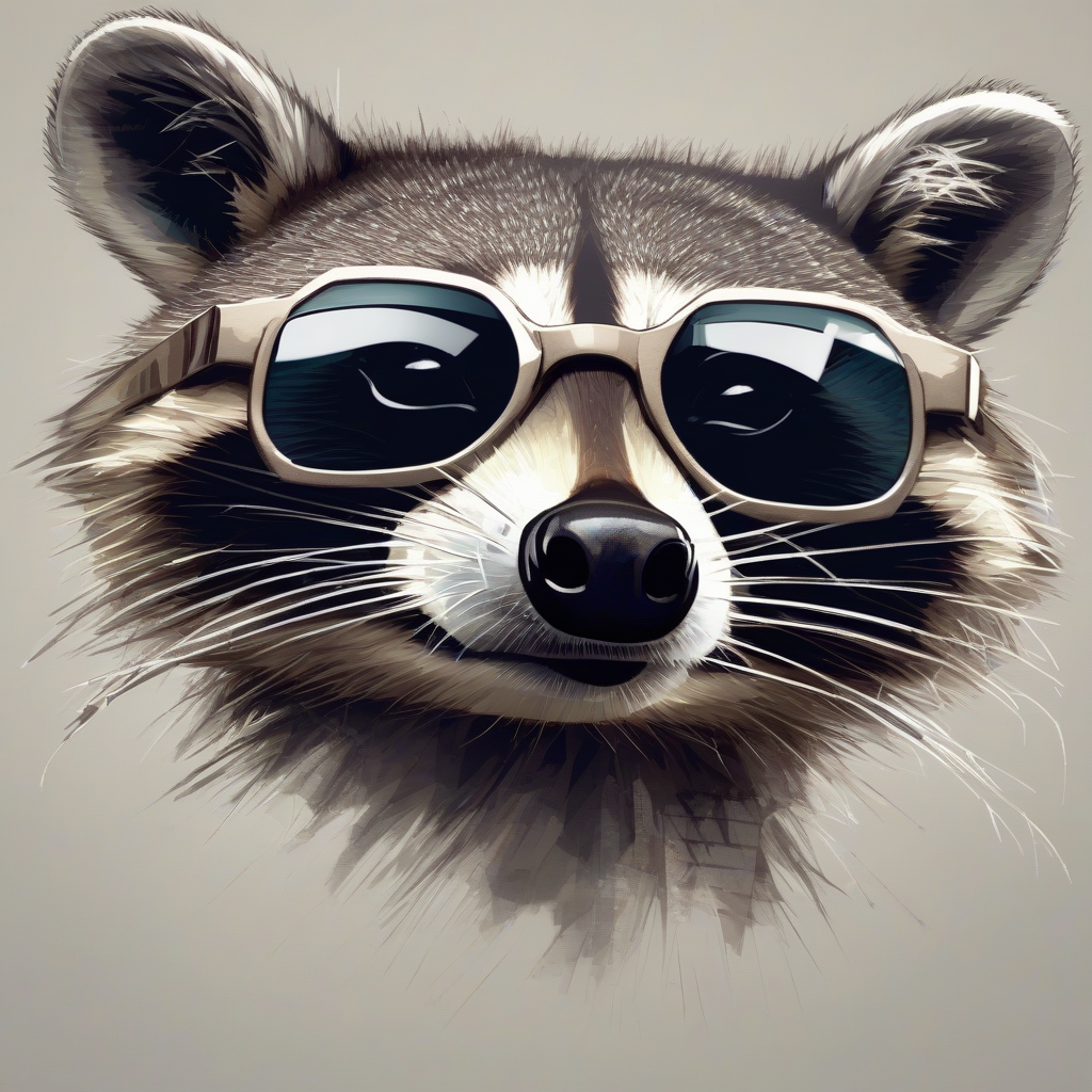 raccoon sunglasses by मुफ्त एआई छवि जनरेटर - बिना लॉगिन के✨ | AIGAZOU