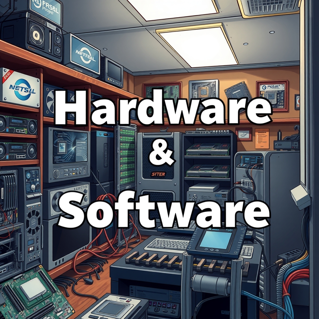 create a realistic image of software hardware by मुफ्त एआई छवि जनरेटर - बिना लॉगिन के✨ | AIGAZOU