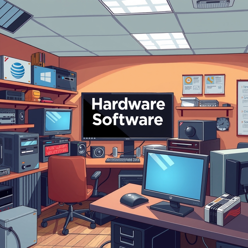 create a realistic image of software hardware by मुफ्त एआई छवि जनरेटर - बिना लॉगिन के✨ | AIGAZOU