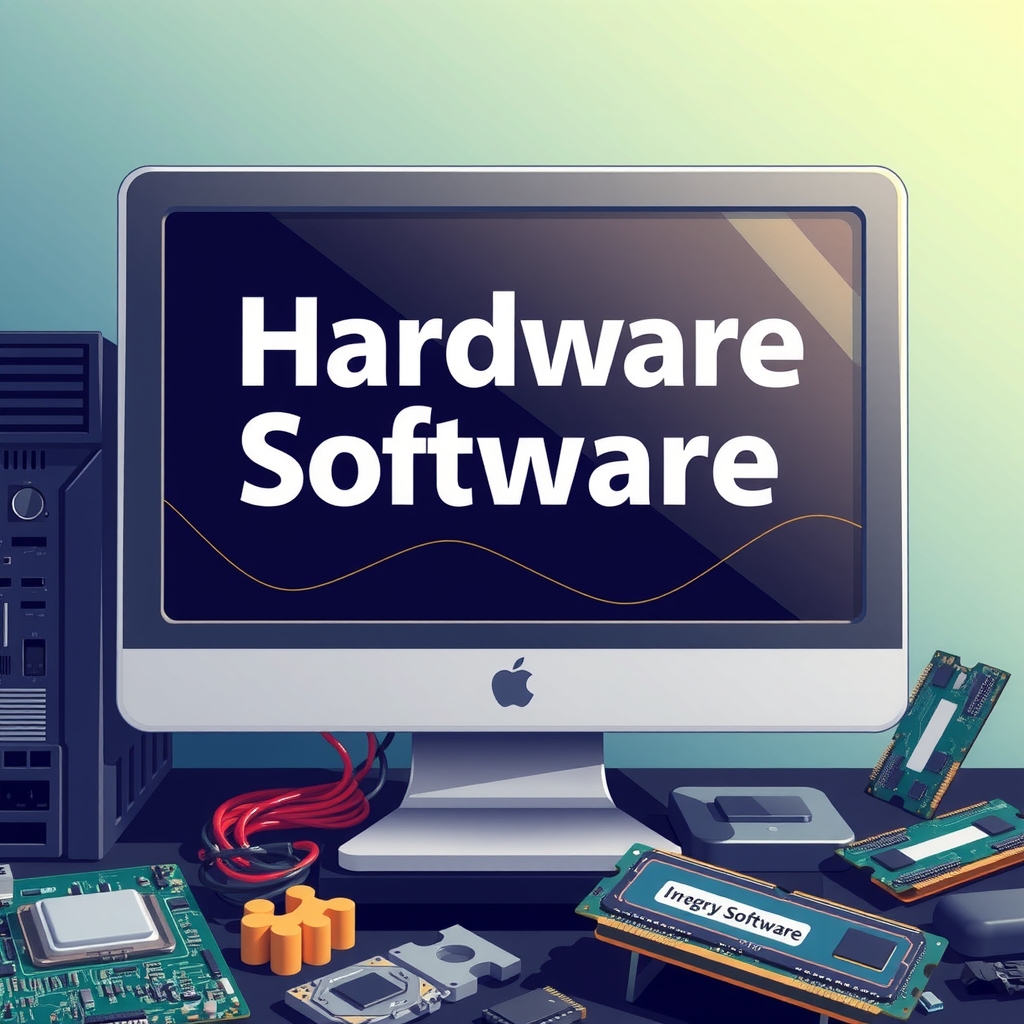 create a realistic image of software hardware by मुफ्त एआई छवि जनरेटर - बिना लॉगिन के✨ | AIGAZOU