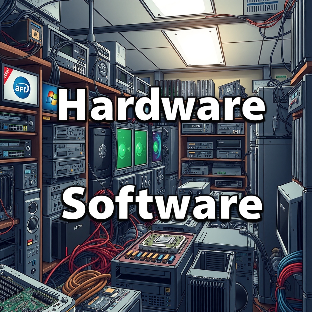 create a realistic image of software hardware by मुफ्त एआई छवि जनरेटर - बिना लॉगिन के✨ | AIGAZOU