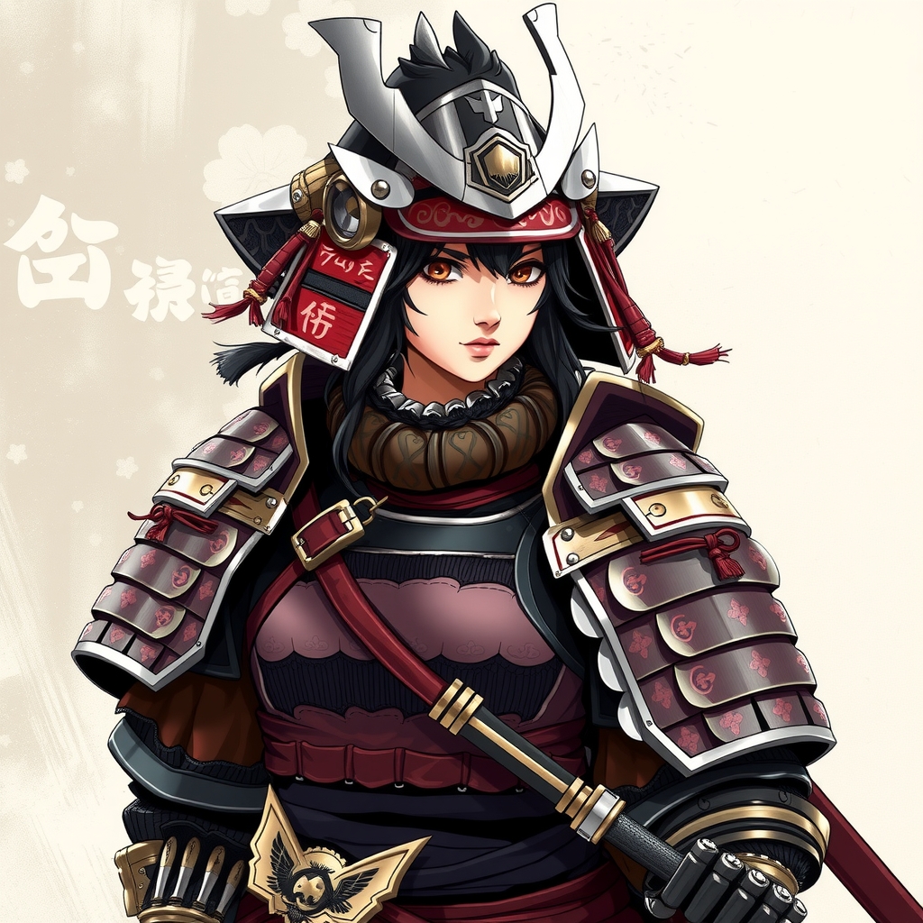 a female warrior from japanese sengoku period by मुफ्त एआई छवि जनरेटर - बिना लॉगिन के✨ | AIGAZOU