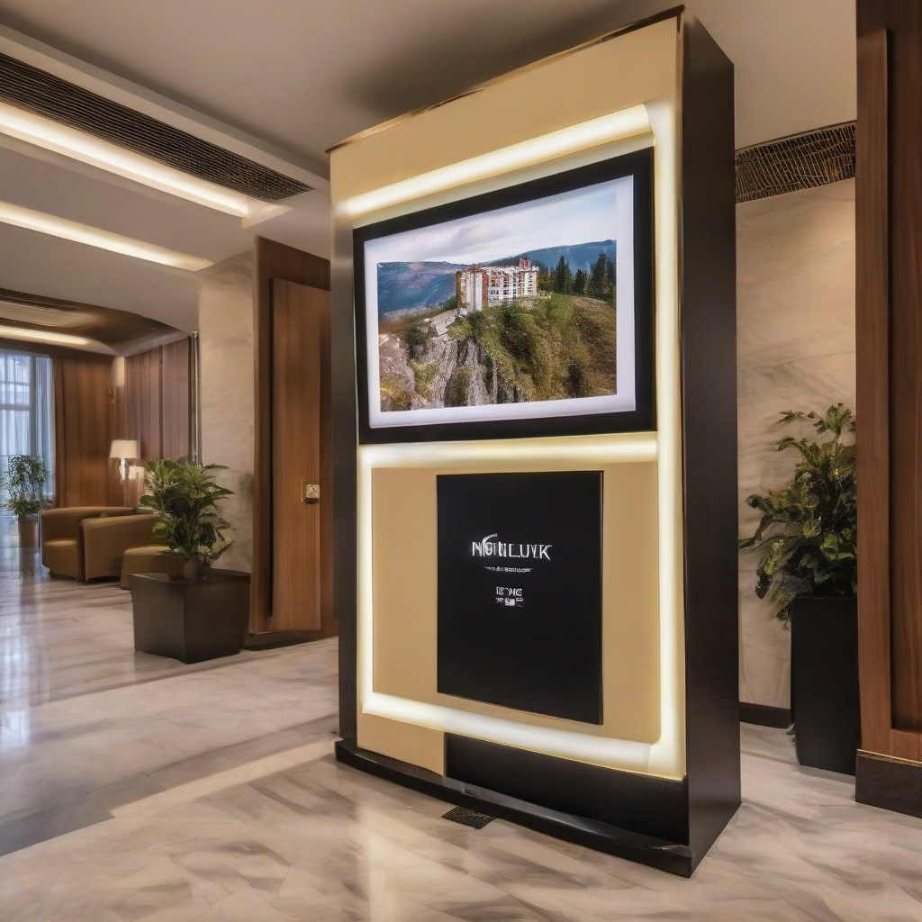 hotel entrance digital photo frame experience by मुफ्त एआई छवि जनरेटर - बिना लॉगिन के✨ | AIGAZOU