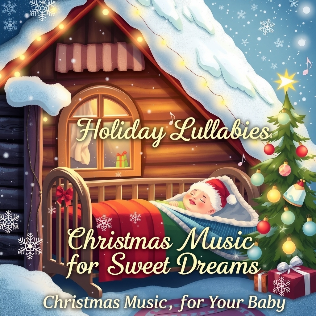 holiday lullabies for sweet dreams christmas music for your baby by मुफ्त एआई छवि जनरेटर - बिना लॉगिन के✨ | AIGAZOU