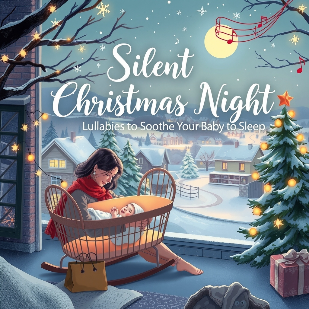 silent christmas night lullabies to soothe your baby to sleep by मुफ्त एआई छवि जनरेटर - बिना लॉगिन के✨ | AIGAZOU