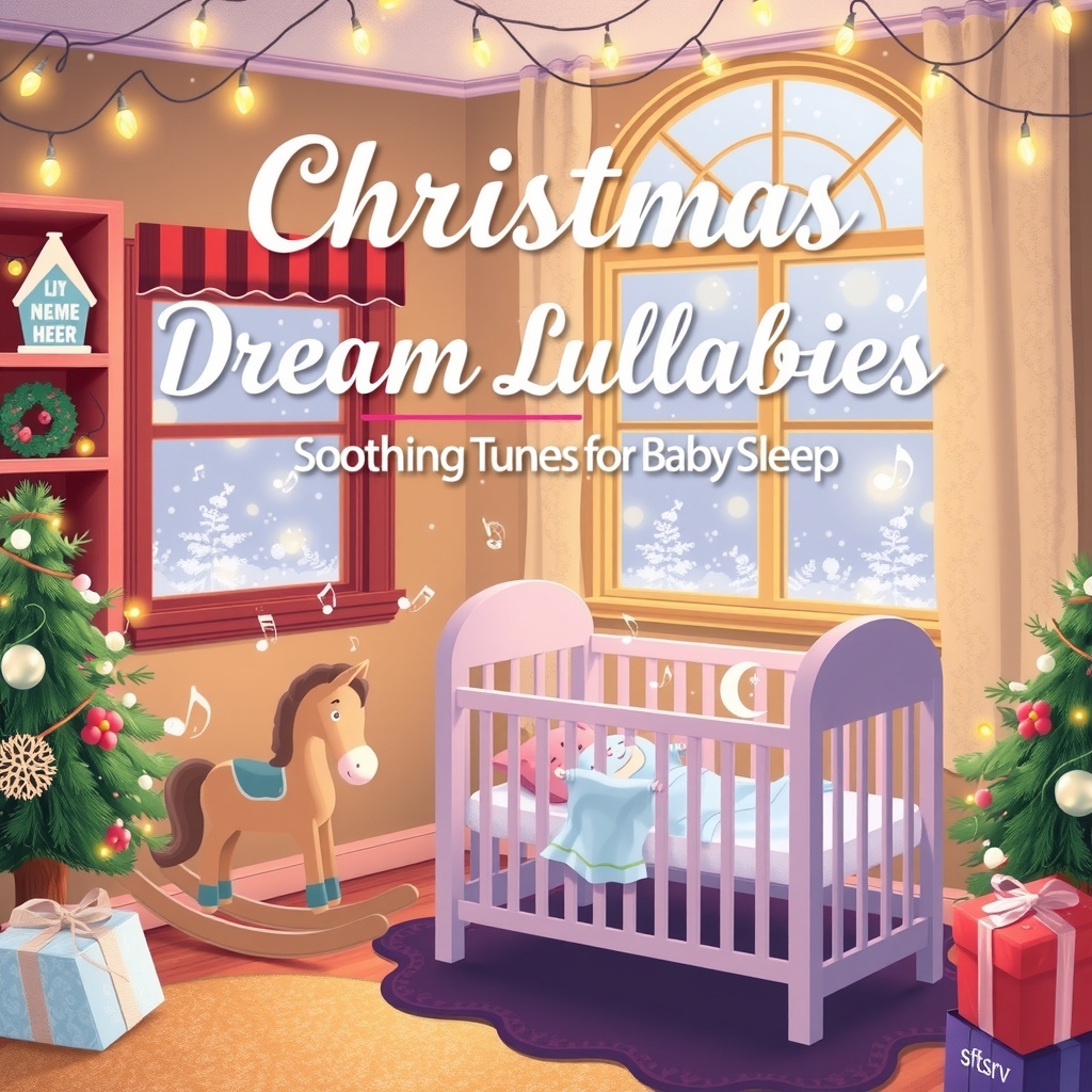 christmas dream lullabies soothing tunes for baby sleep by मुफ्त एआई छवि जनरेटर - बिना लॉगिन के✨ | AIGAZOU