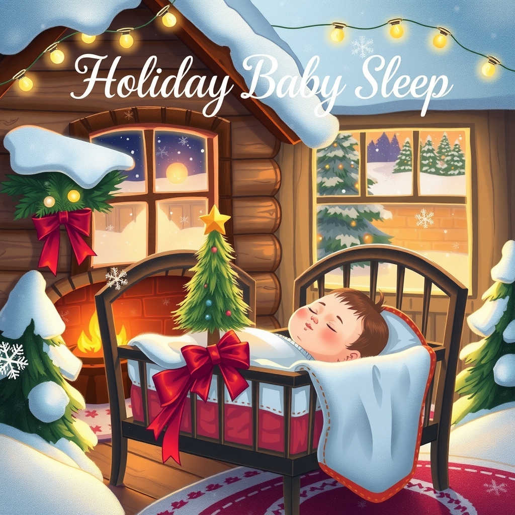 holiday baby sleep christmas lullabies to soothe your little one by मुफ्त एआई छवि जनरेटर - बिना लॉगिन के✨ | AIGAZOU