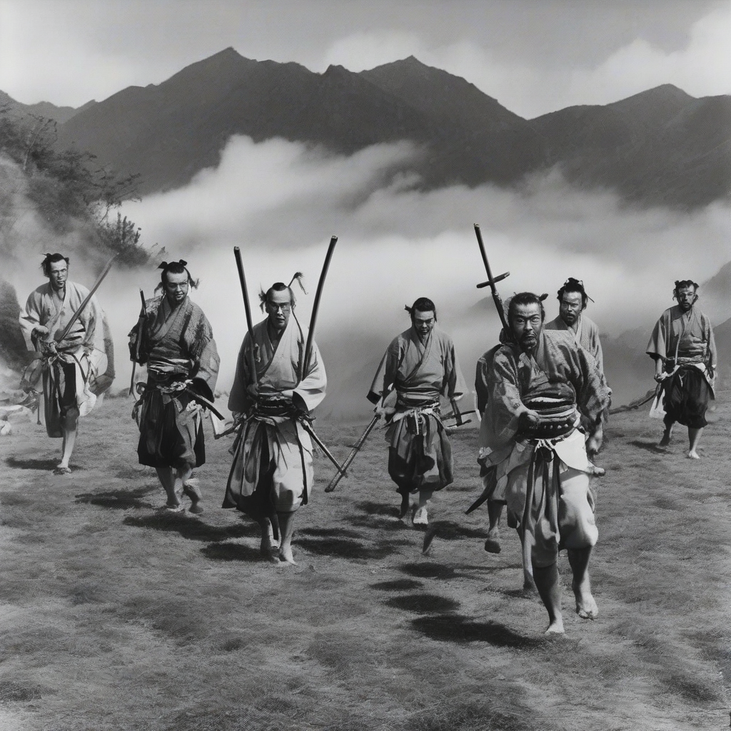 seven samurai by मुफ्त एआई छवि जनरेटर - बिना लॉगिन के✨ | AIGAZOU