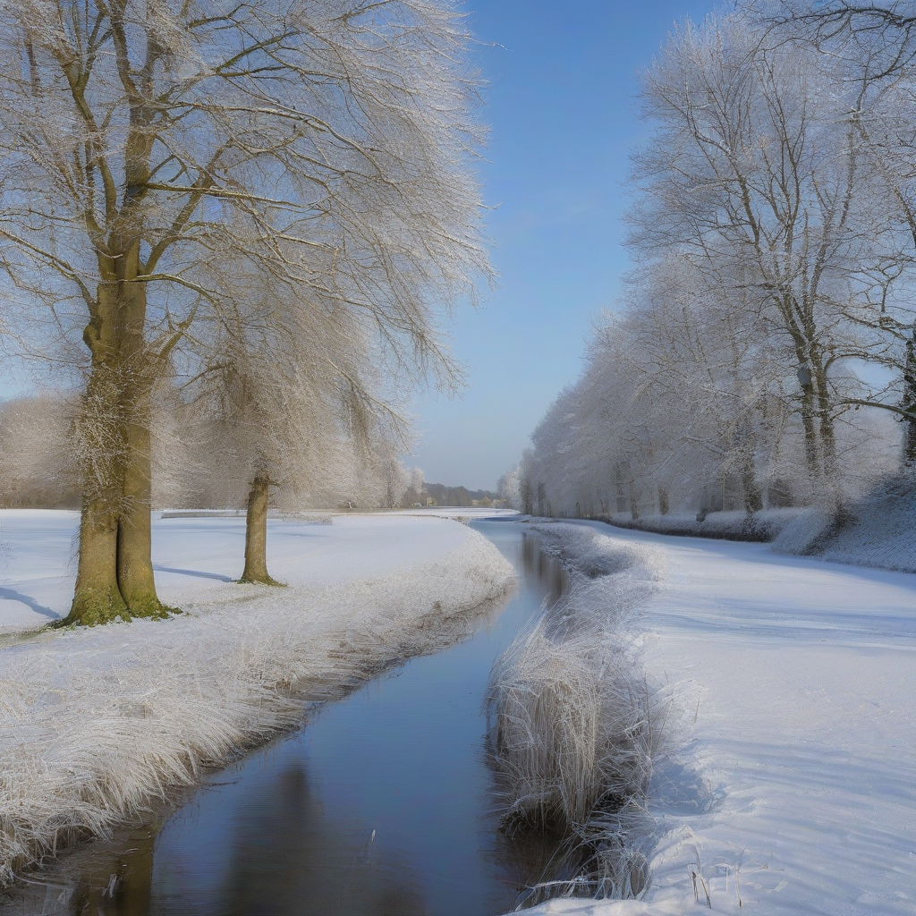 schleswig holstein winter blue sky pinnau by 무료 AI 이미지 생성기 - 로그인 필요 없음✨ | AIGAZOU