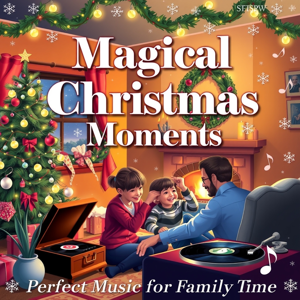 magical christmas moments perfect music for family time by मुफ्त एआई छवि जनरेटर - बिना लॉगिन के✨ | AIGAZOU