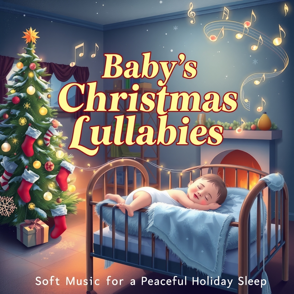 babys christmas lullabies soft music for a peaceful holiday sleep by मुफ्त एआई छवि जनरेटर - बिना लॉगिन के✨ | AIGAZOU