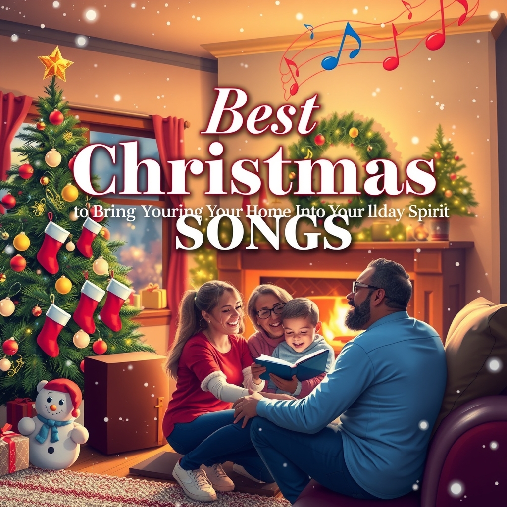 best christmas songs to bring your home into the holiday spirit by मुफ्त एआई छवि जनरेटर - बिना लॉगिन के✨ | AIGAZOU