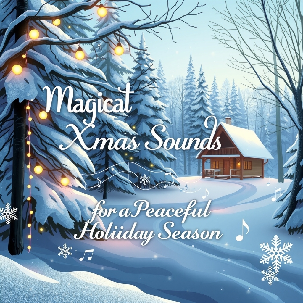 magical xmas sounds for a peaceful holiday season by Générateur d'images par IA gratuit - Aucune connexion nécessaire✨ | AIGAZOU