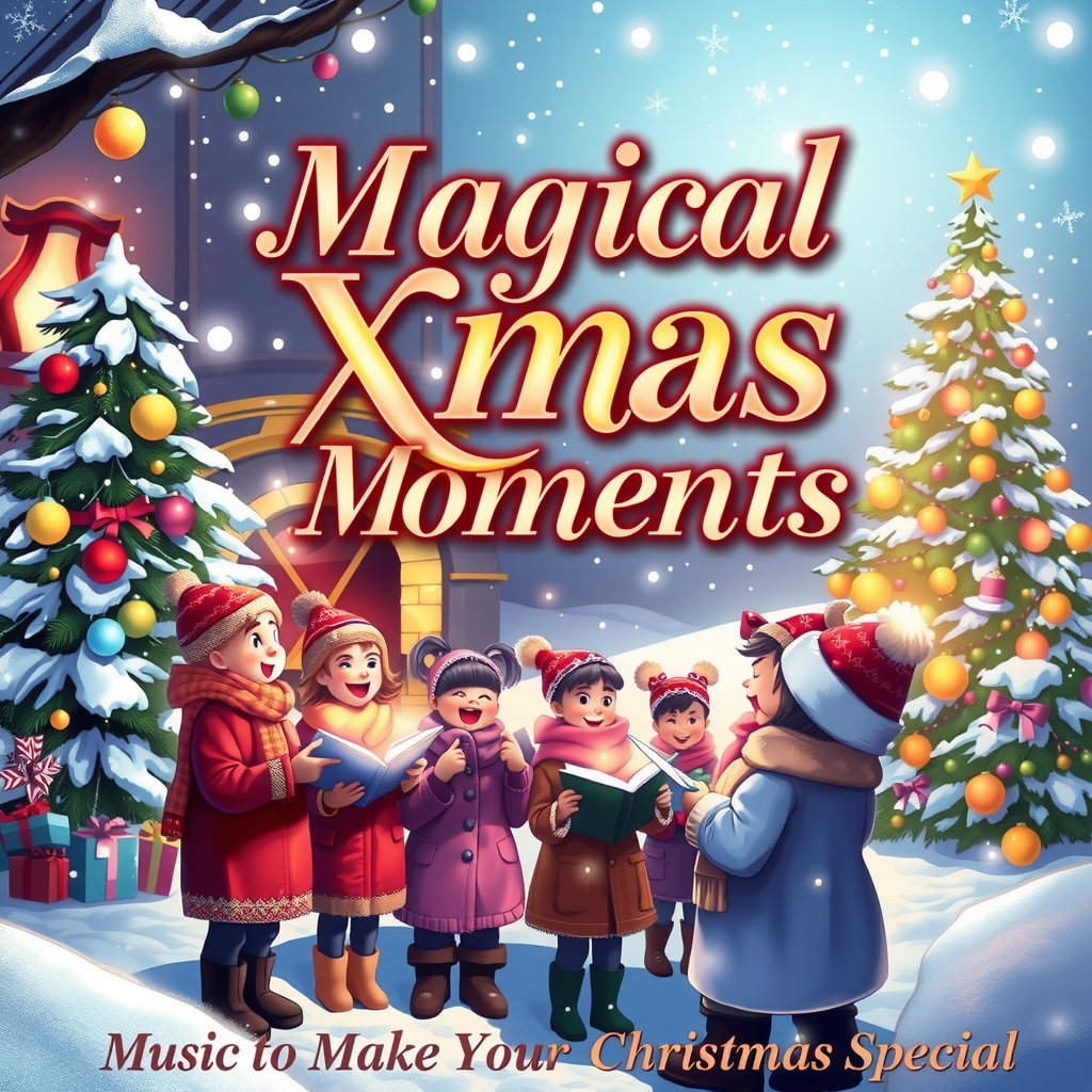 magical xmas moments music to make your christmas special by मुफ्त एआई छवि जनरेटर - बिना लॉगिन के✨ | AIGAZOU