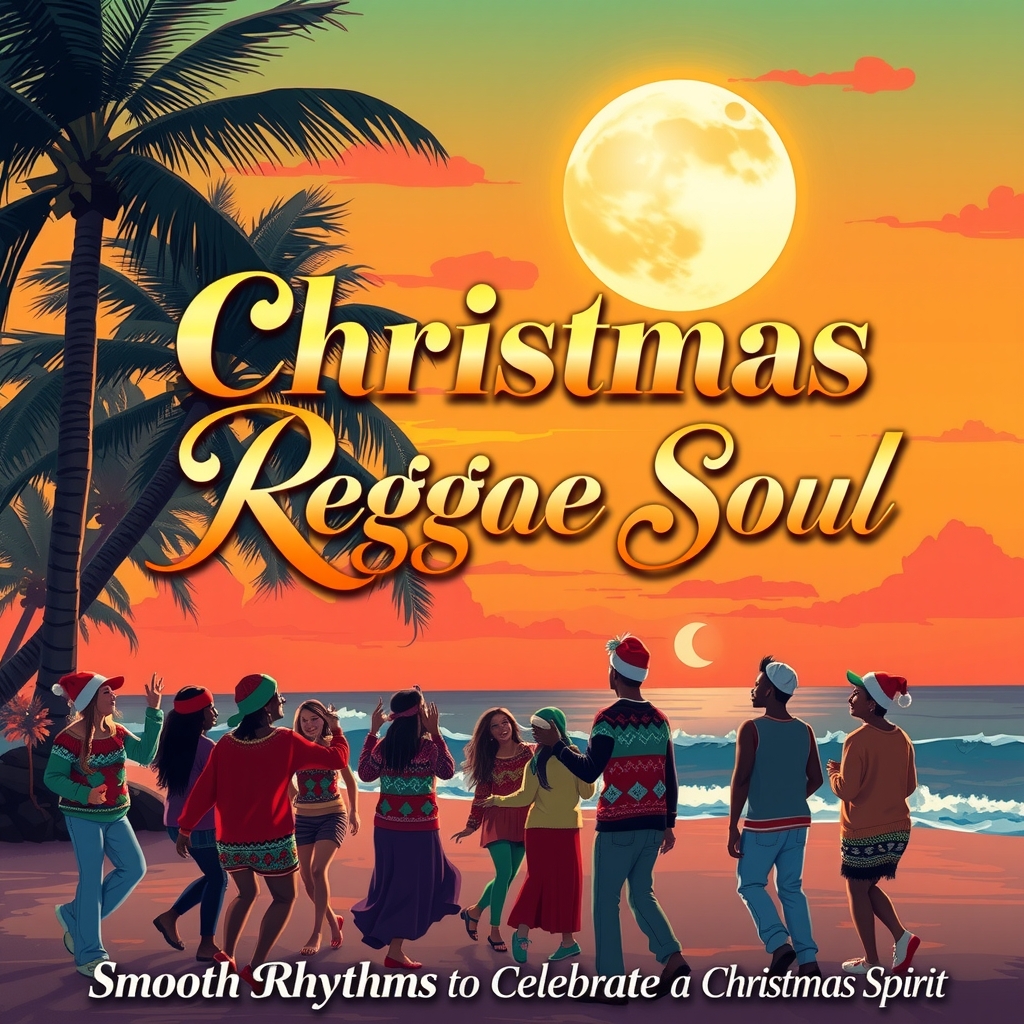 christmas reggae soul smooth rhythms to celebrate the christmas spirit by मुफ्त एआई छवि जनरेटर - बिना लॉगिन के✨ | AIGAZOU