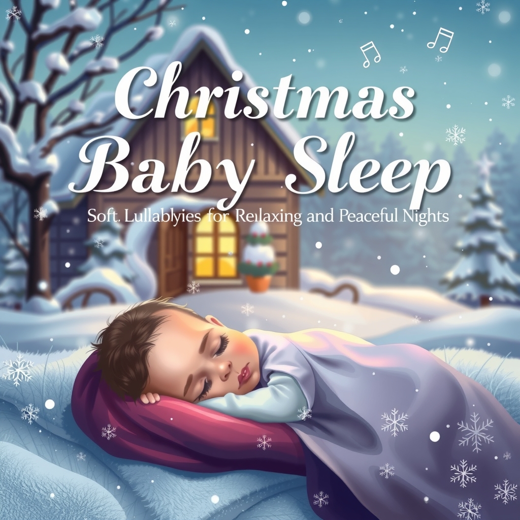 christmas baby sleep soft lullabies for relaxing and peaceful nights by मुफ्त एआई छवि जनरेटर - बिना लॉगिन के✨ | AIGAZOU