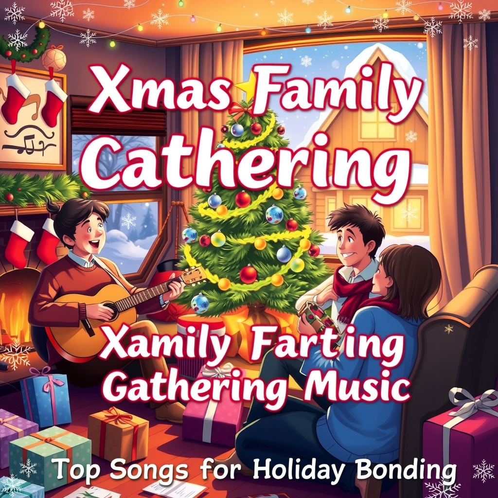 xmas family gathering music top songs for holiday bonding by मुफ्त एआई छवि जनरेटर - बिना लॉगिन के✨ | AIGAZOU