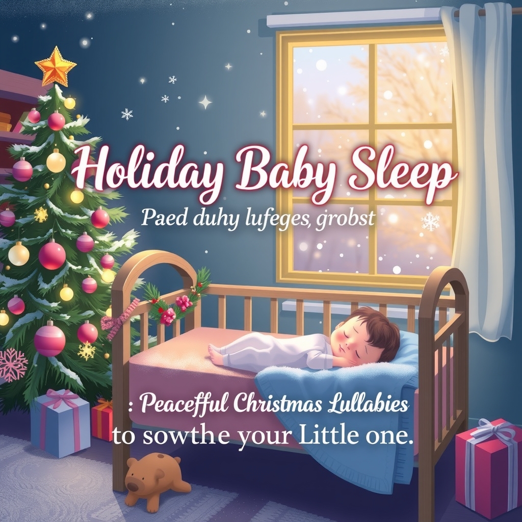 holiday baby sleep peaceful christmas lullabies by मुफ्त एआई छवि जनरेटर - बिना लॉगिन के✨ | AIGAZOU