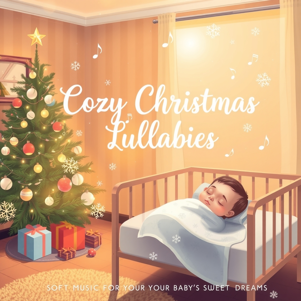 cozy christmas lullabies soft music for your babys sweet dreams by मुफ्त एआई छवि जनरेटर - बिना लॉगिन के✨ | AIGAZOU