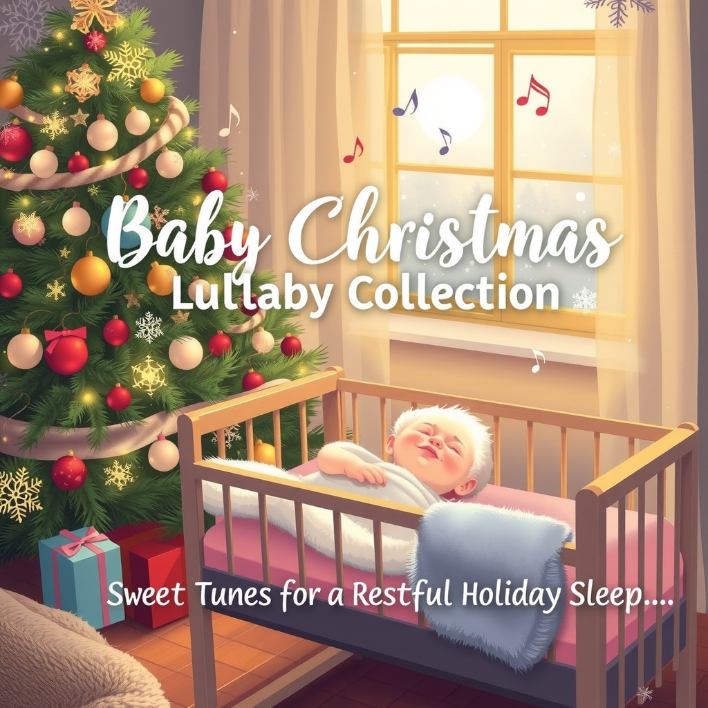 baby christmas lullaby collection sweet tunes for a restful holiday sleep by मुफ्त एआई छवि जनरेटर - बिना लॉगिन के✨ | AIGAZOU