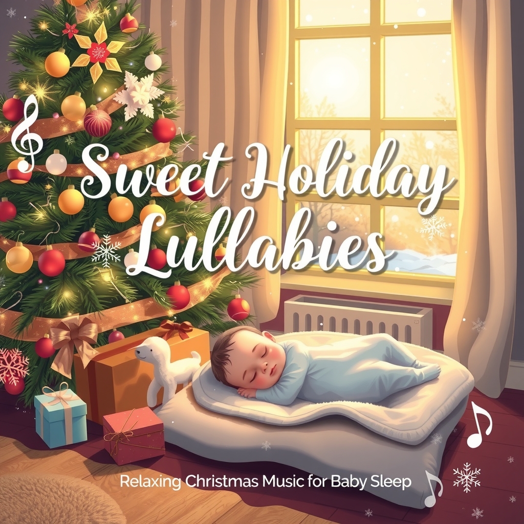 sweet holiday lullabies relaxing christmas music for baby sleep by मुफ्त एआई छवि जनरेटर - बिना लॉगिन के✨ | AIGAZOU