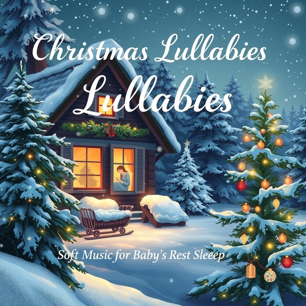 christmas lullabies soft music for babys restful sleep by मुफ्त एआई छवि जनरेटर - बिना लॉगिन के✨ | AIGAZOU