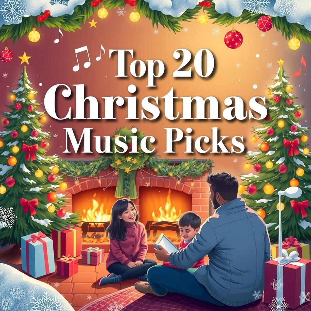 top 20 christmas music picks for a heartwarming holiday by मुफ्त एआई छवि जनरेटर - बिना लॉगिन के✨ | AIGAZOU