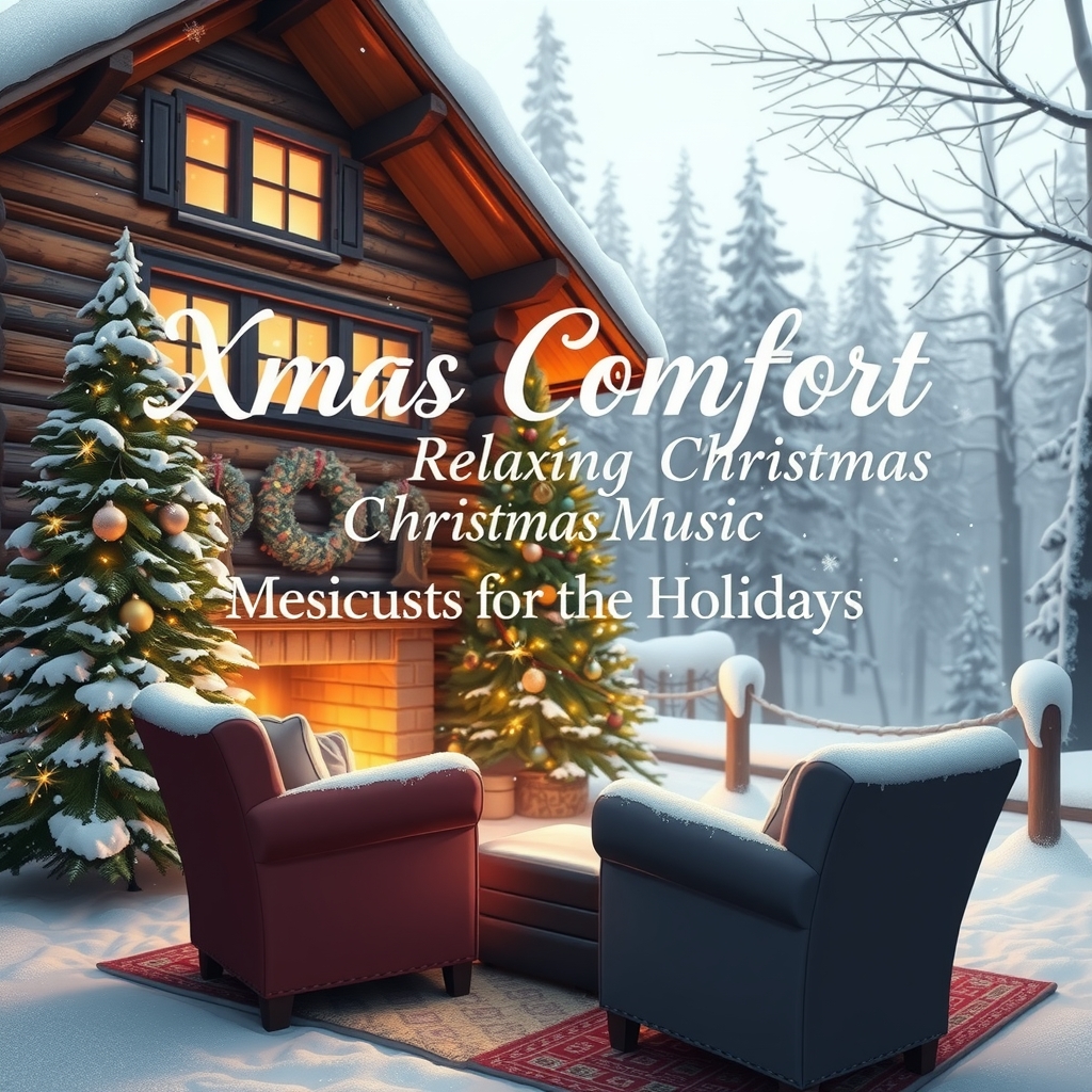 xmas comfort relaxing christmas music for the holidays by أداة مجانية لإنشاء الصور بالذكاء الاصطناعي - إنشاء الصور بدون تسجيل الدخول | AIGAZOU