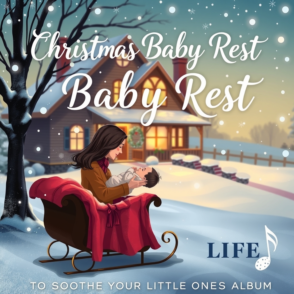 christmas baby rest peaceful lullabies by मुफ्त एआई छवि जनरेटर - बिना लॉगिन के✨ | AIGAZOU