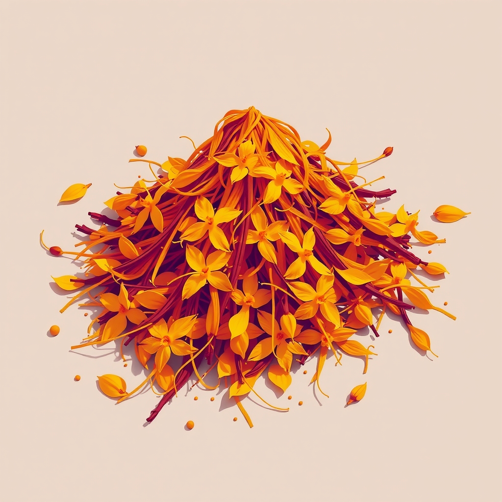 a bunch of saffron by मुफ्त एआई छवि जनरेटर - बिना लॉगिन के✨ | AIGAZOU