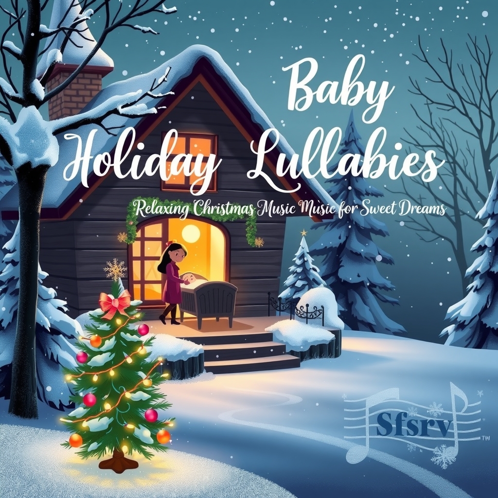 holiday baby lullabies relaxing christmas music for sweet dreams by मुफ्त एआई छवि जनरेटर - बिना लॉगिन के✨ | AIGAZOU