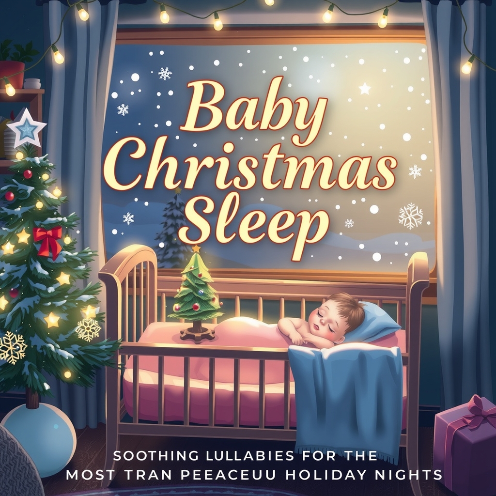 baby christmas sleep soothing lullabies for peaceful holiday nights by Générateur d'images par IA gratuit - Aucune connexion nécessaire✨ | AIGAZOU