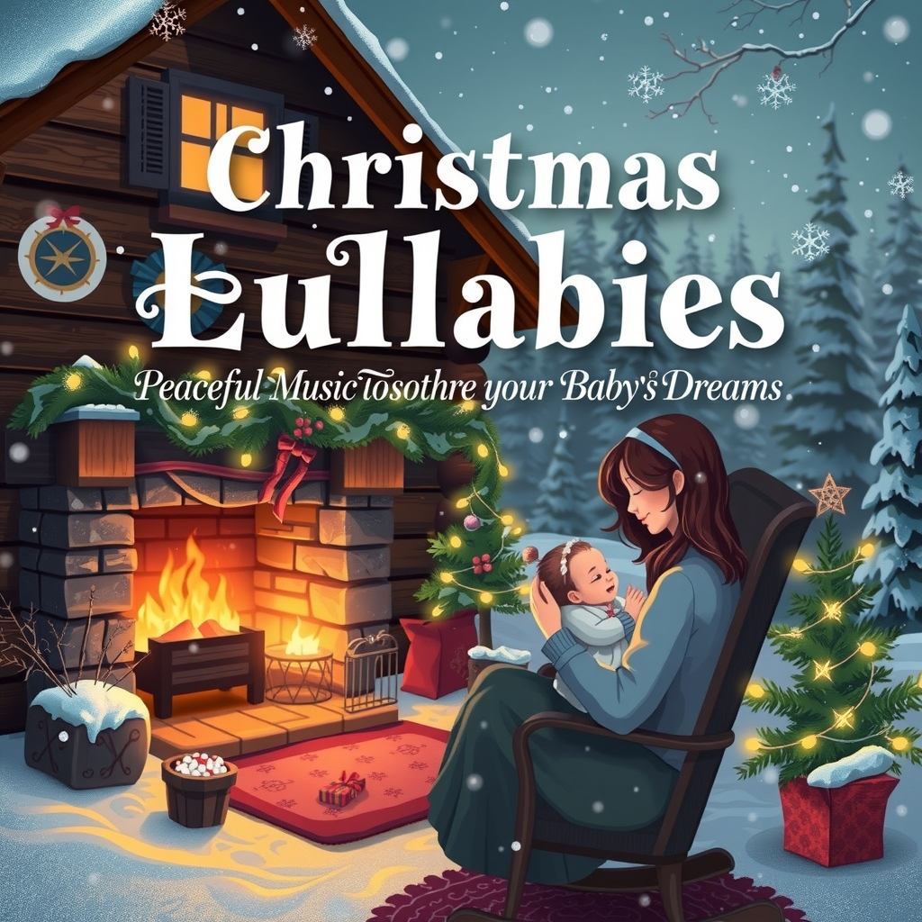 christmas lullabies peaceful music to soothe your babys dreams by मुफ्त एआई छवि जनरेटर - बिना लॉगिन के✨ | AIGAZOU