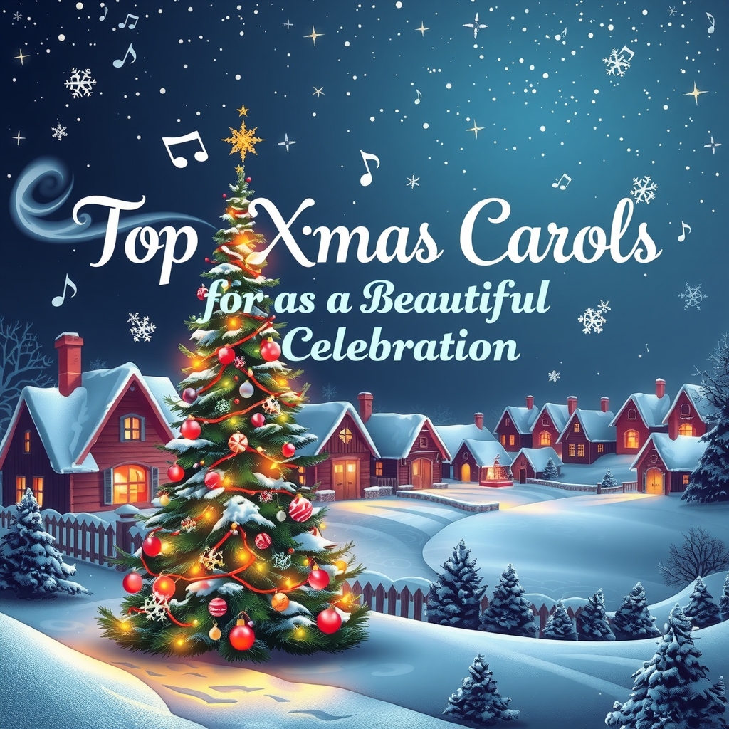 top xmas carols for beautiful christmas celebration by मुफ्त एआई छवि जनरेटर - बिना लॉगिन के✨ | AIGAZOU