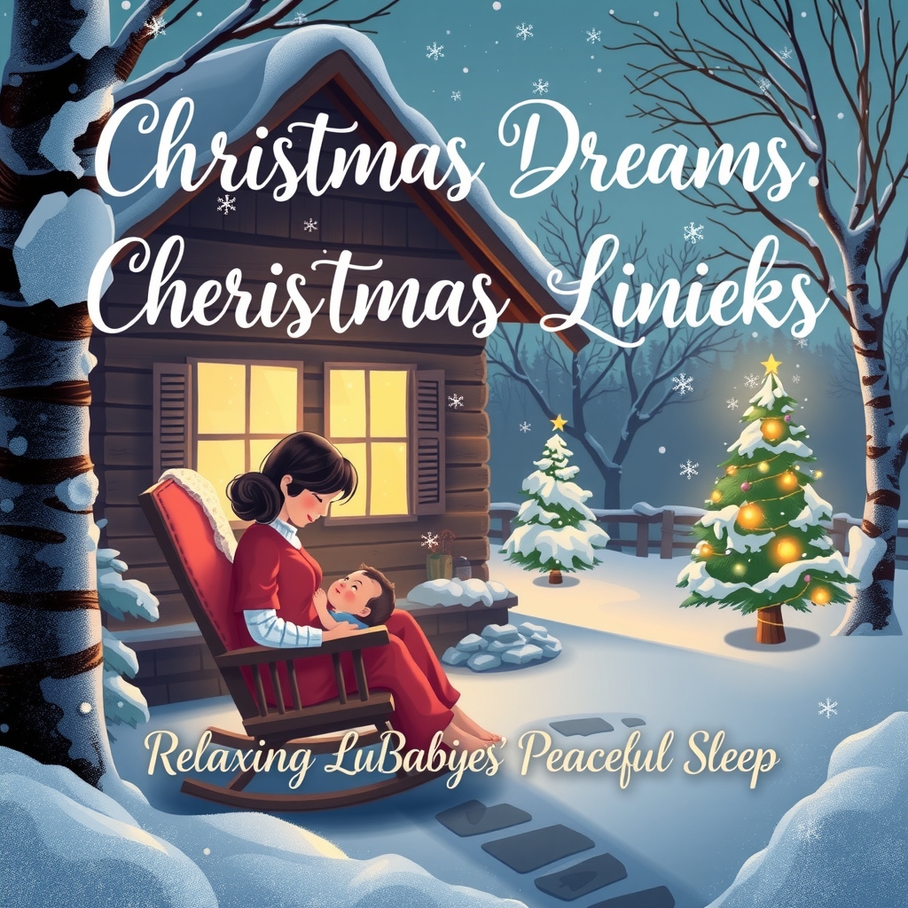 christmas dreams relaxing lullabies for babies peaceful sleep by मुफ्त एआई छवि जनरेटर - बिना लॉगिन के✨ | AIGAZOU