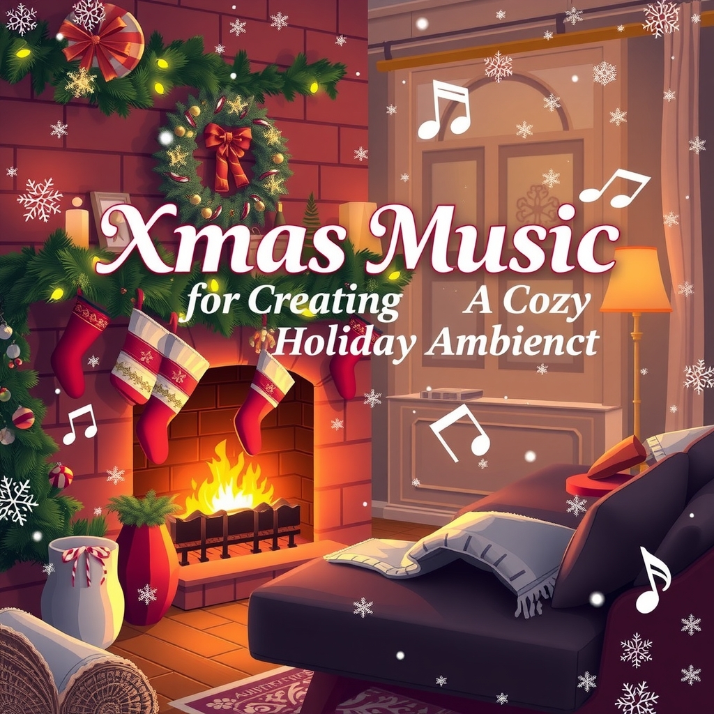 xmas music for creating a cozy holiday ambience by मुफ्त एआई छवि जनरेटर - बिना लॉगिन के✨ | AIGAZOU