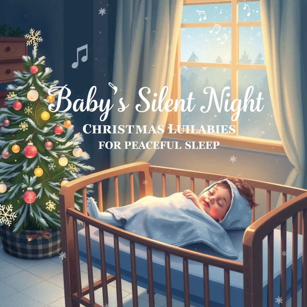 baby s silent night christmas lullabies for peaceful sleep by मुफ्त एआई छवि जनरेटर - बिना लॉगिन के✨ | AIGAZOU