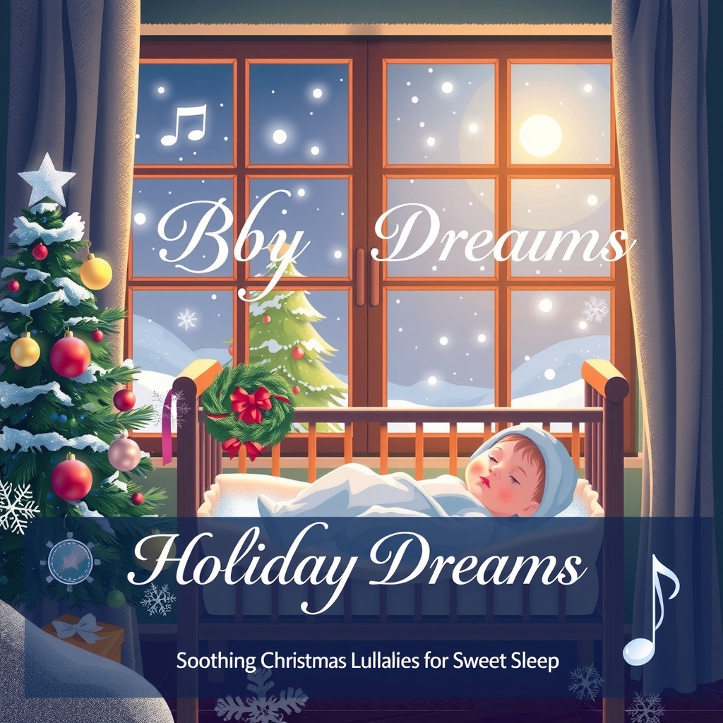 holiday baby dreams soothing christmas lullabies for sweet sleep by मुफ्त एआई छवि जनरेटर - बिना लॉगिन के✨ | AIGAZOU