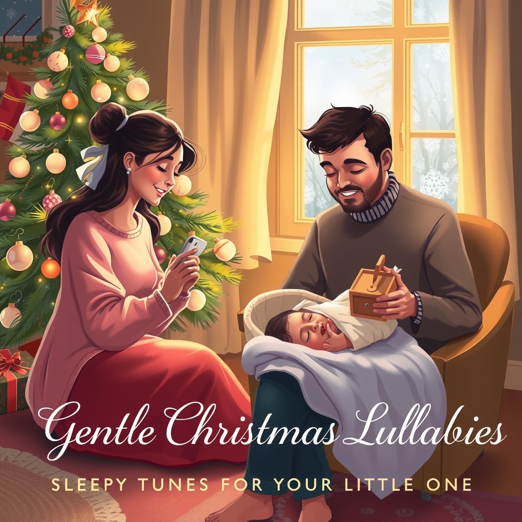 gentle christmas lullabies sleepy tunes for your little one by मुफ्त एआई छवि जनरेटर - बिना लॉगिन के✨ | AIGAZOU