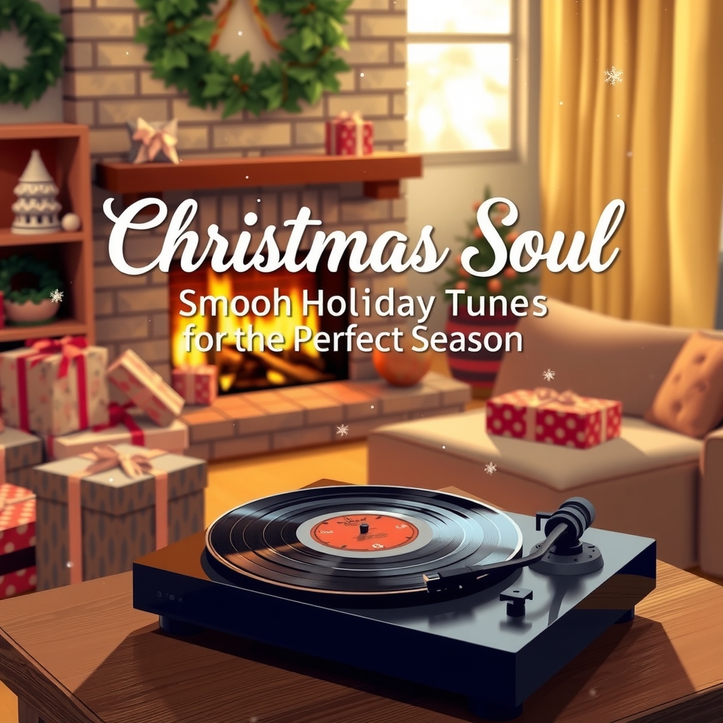 christmas soul smooth holiday tunes for the perfect season by Générateur d'images par IA gratuit - Aucune connexion nécessaire✨ | AIGAZOU