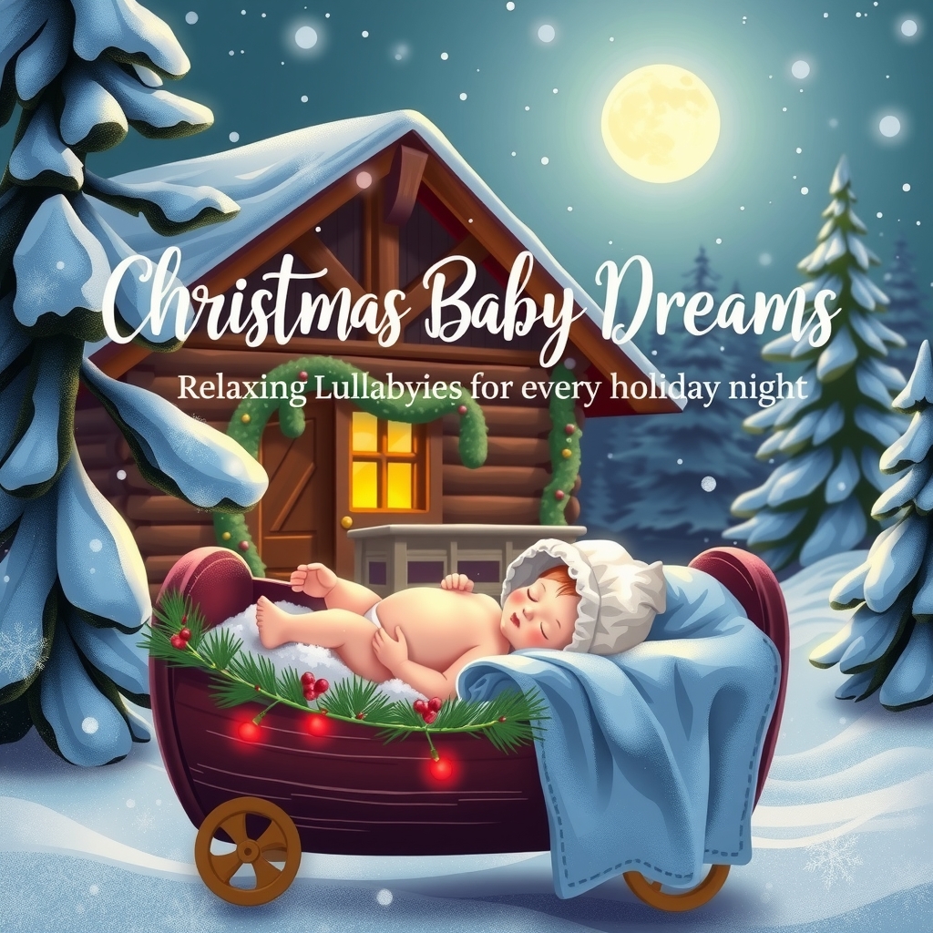 christmas baby dreams relaxing lullabies for every holiday night by मुफ्त एआई छवि जनरेटर - बिना लॉगिन के✨ | AIGAZOU