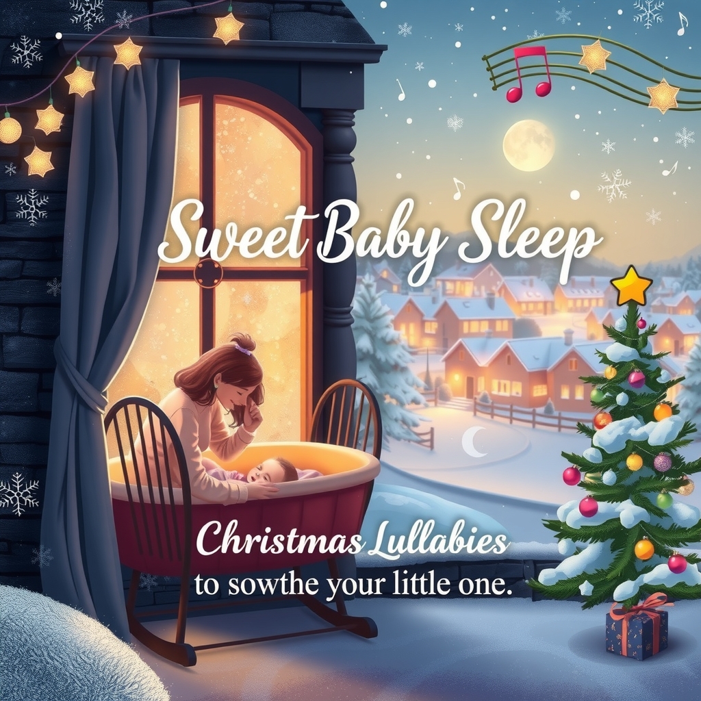 sweet baby sleep christmas lullabies to soothe your little one by मुफ्त एआई छवि जनरेटर - बिना लॉगिन के✨ | AIGAZOU