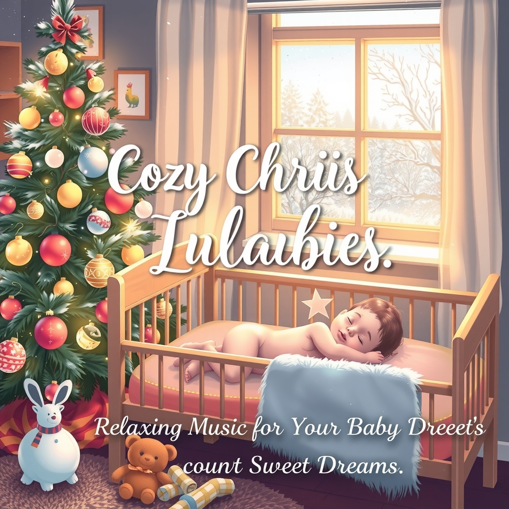 cozy christmas lullabies relaxing music for your babys sweet dreams by मुफ्त एआई छवि जनरेटर - बिना लॉगिन के✨ | AIGAZOU