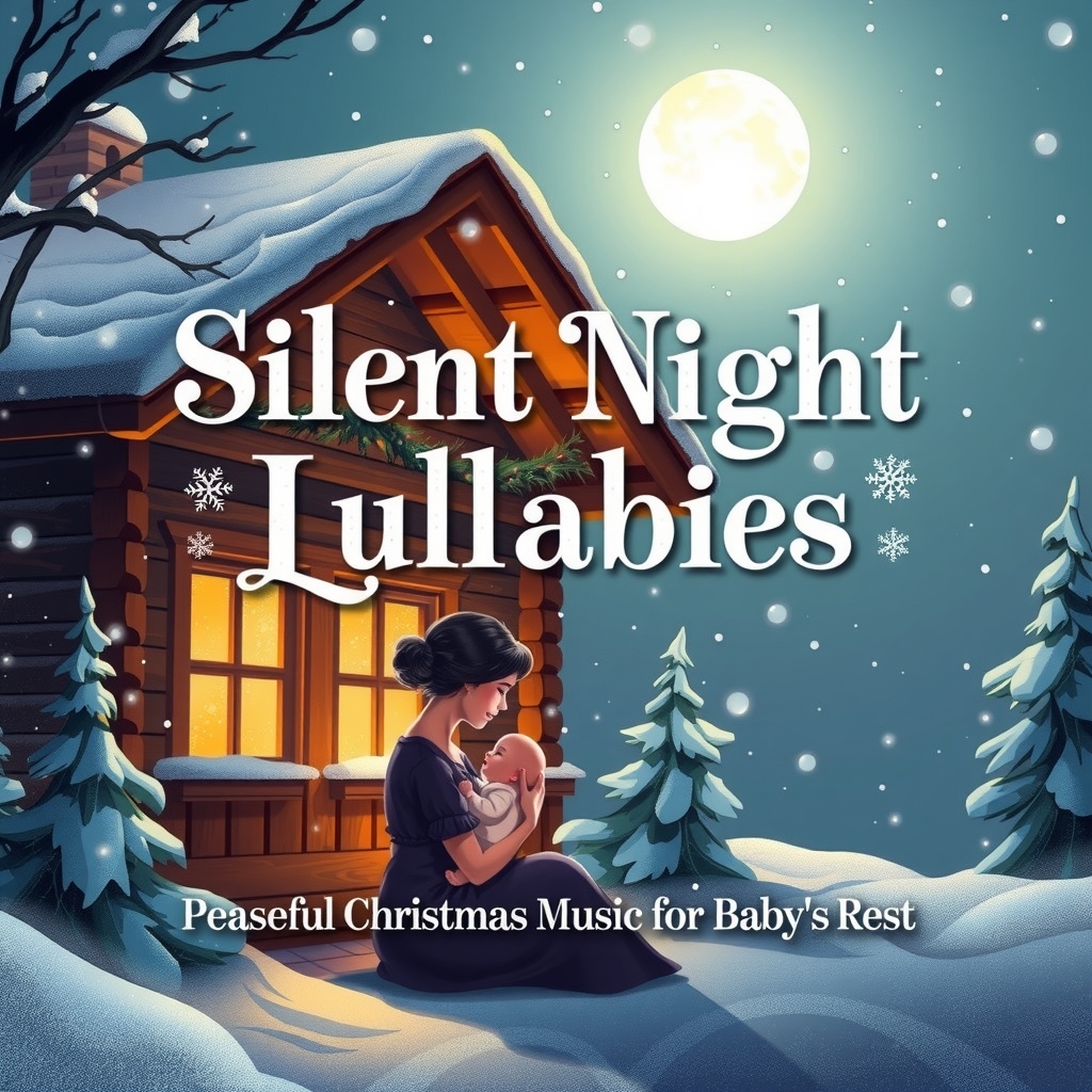 silent night lullabies peaceful christmas music for babys rest by Free AI Image Generator & Maker - No login required✨ | AIGAZOU